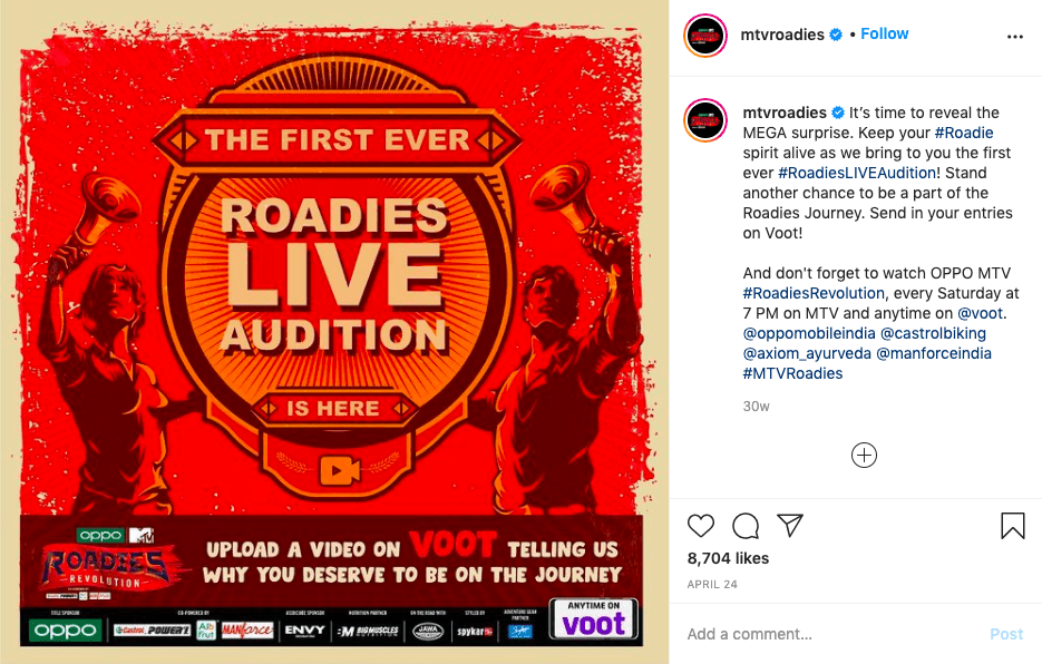 MTV Roadies Live Audition